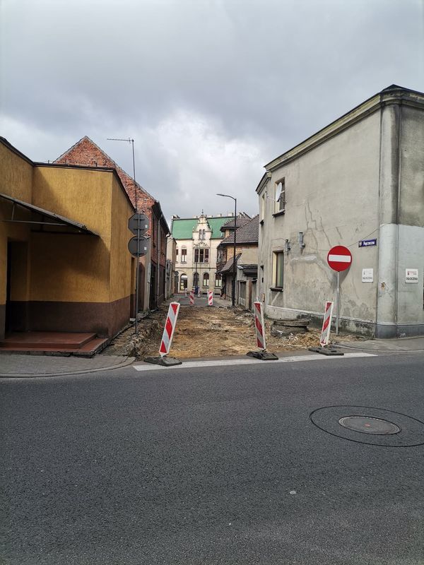 Remont Wąskiej i Poprzecznej