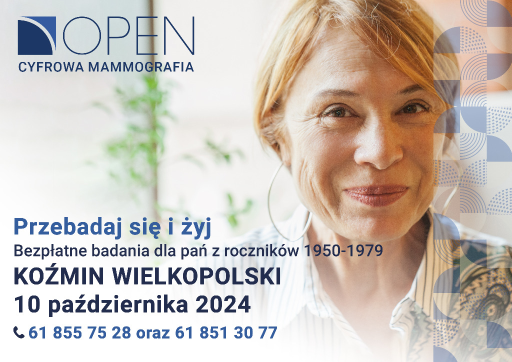 Zaproszenie na bezpłatne badania mammograficzne 