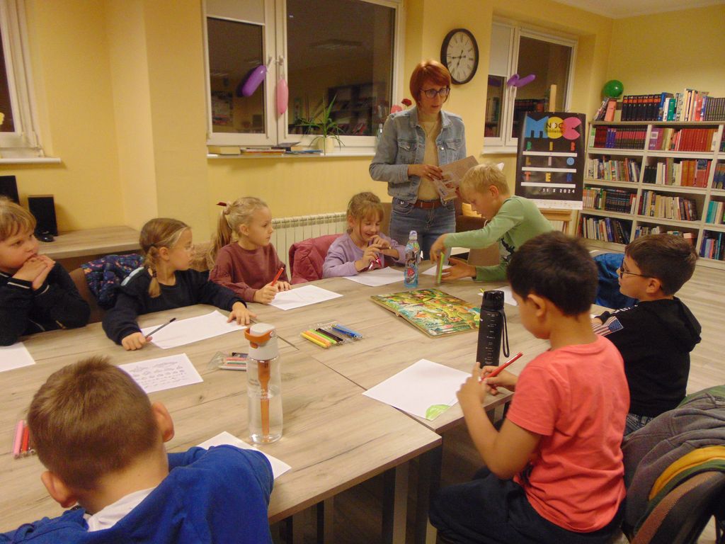 Koźmińska biblioteka włączyła się w X Noc Bibliotek 