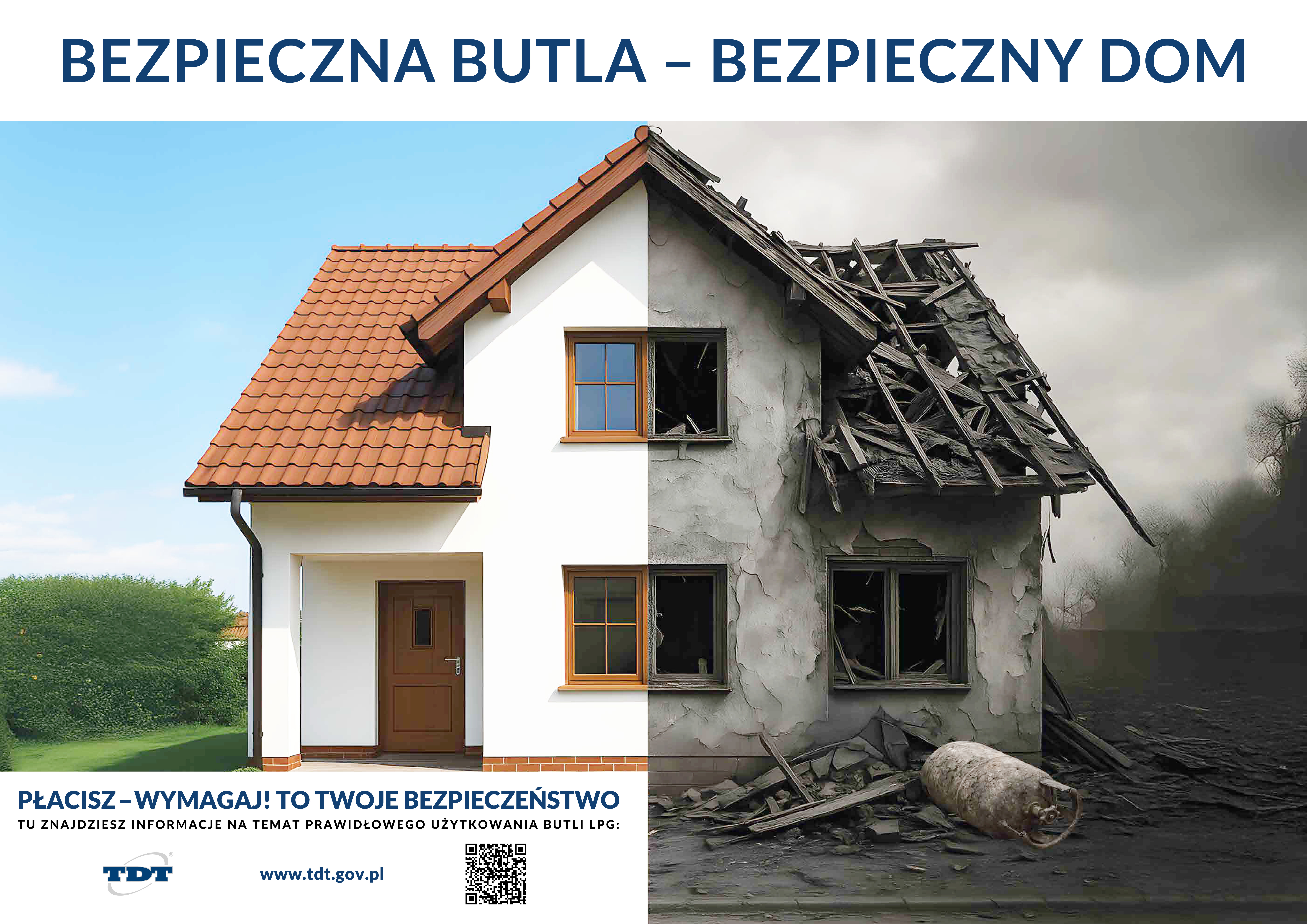2025.07.15 BEZPIECZNA BUTLA BEZPIECZNY DOM plakat
