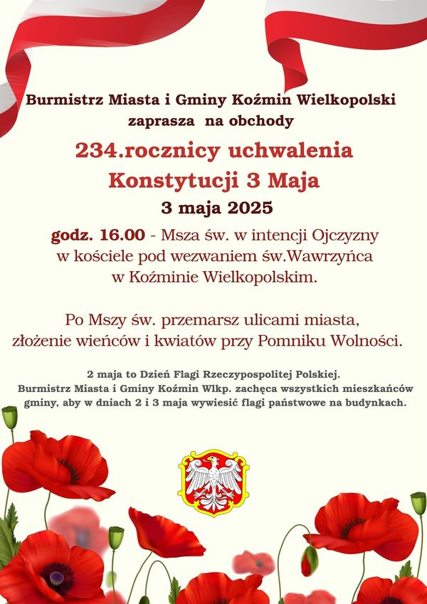 Obchody Święta Narodowego Trzeciego Maja