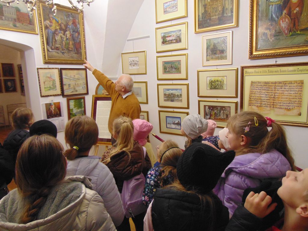 Dzieci odwiedziły muzeum