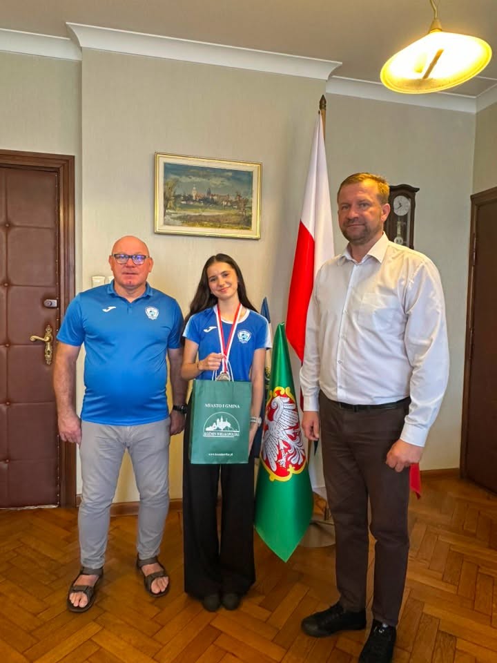 Lena Maciejewska spotkała się z burmistrzem 