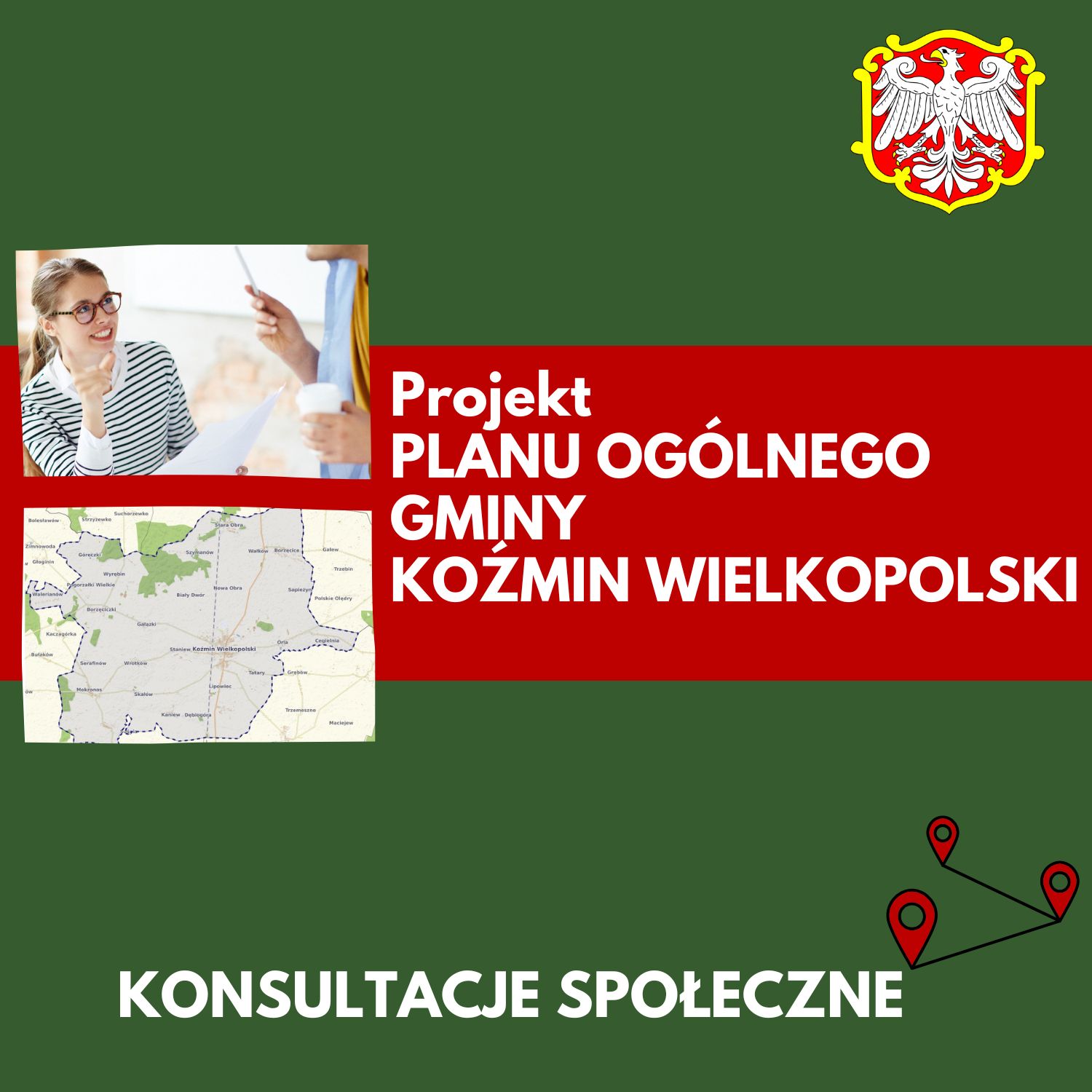 Konsultacje społeczne Planu ogólnego gminy Koźmin Wielkopolski