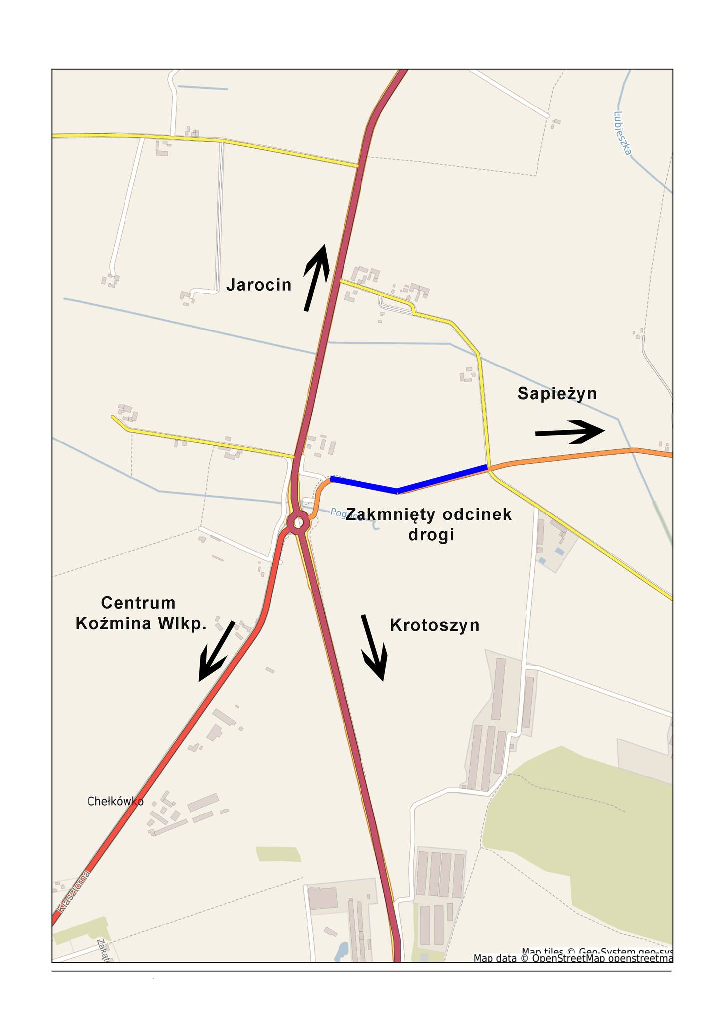 mapka sapiezyn