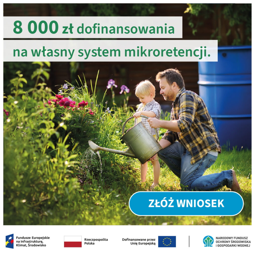 WFOŚiGW ogłosił nabór wniosków na mikroretencję 