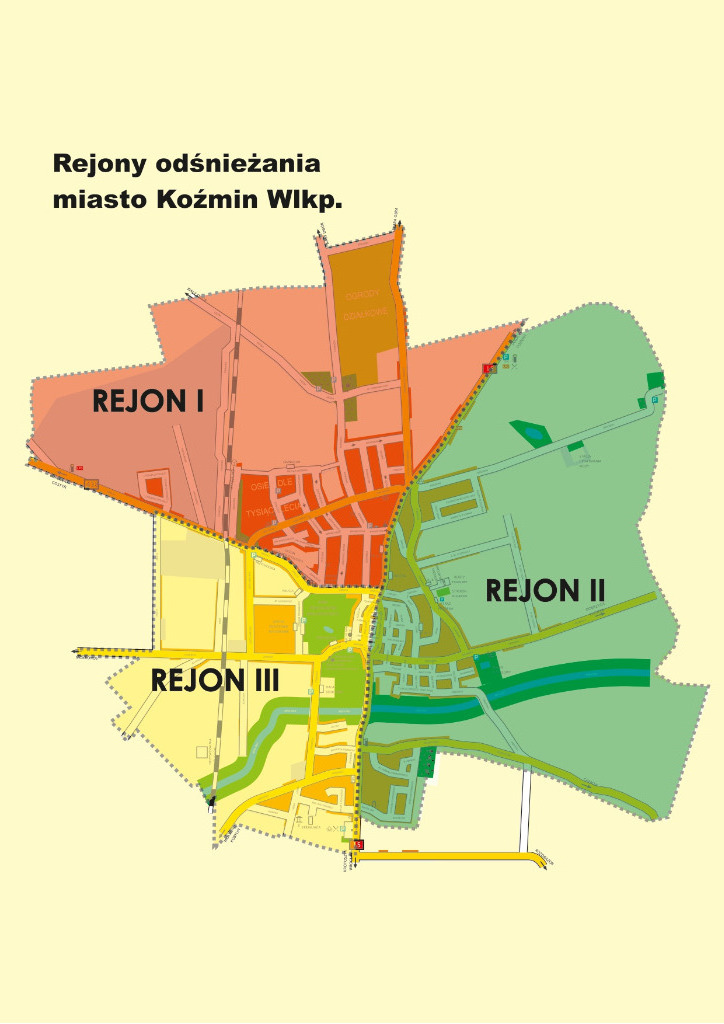 2026rejony odsniezania miasto