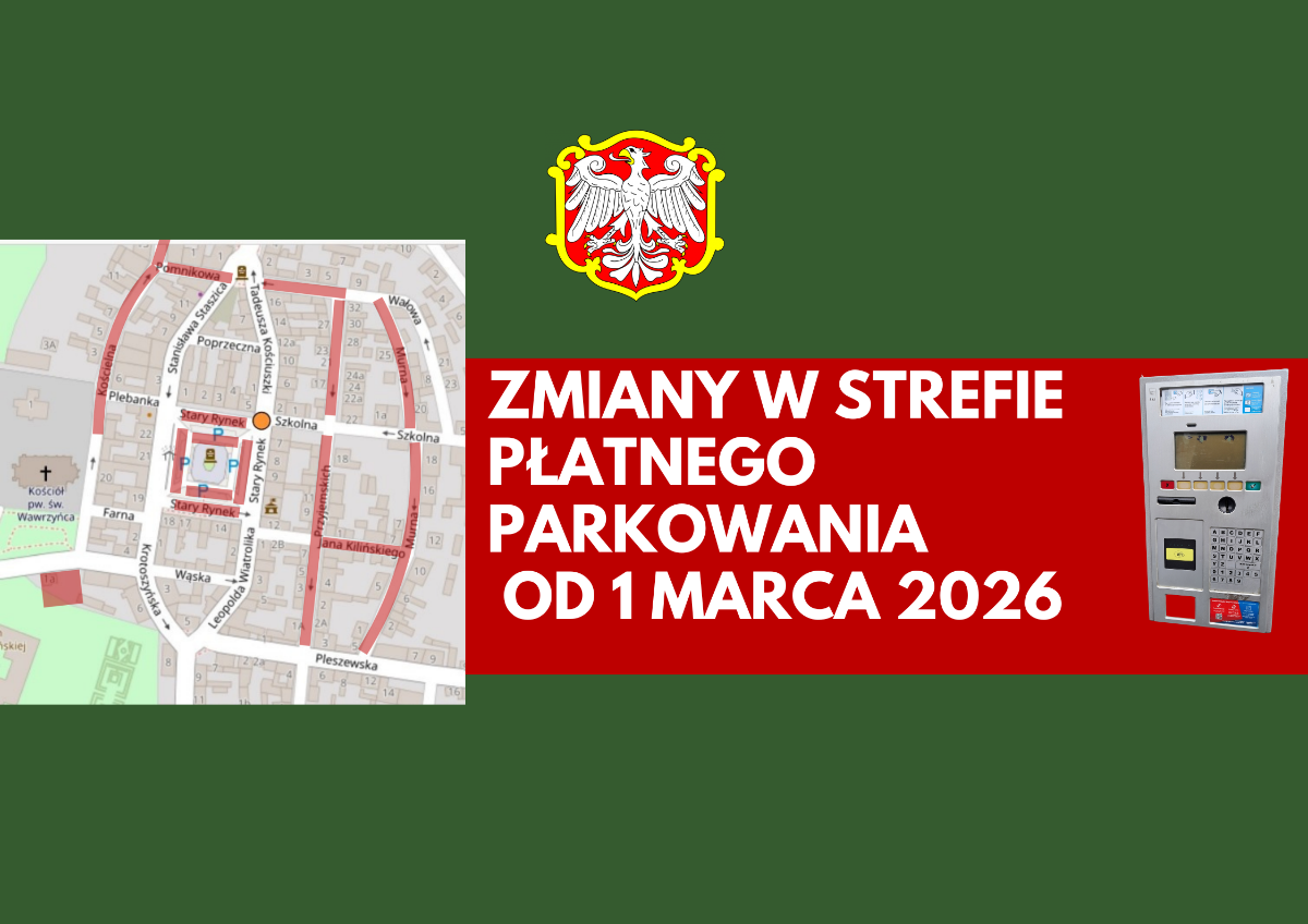 Od 1 marca zmiany w strefie płatnego parkowania 