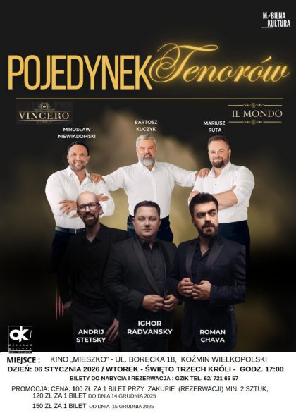 pojedynek TENORÓW 6 stycznia 2026