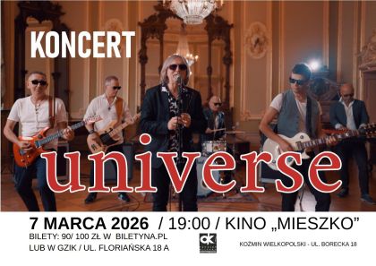 2026 koncert Universe